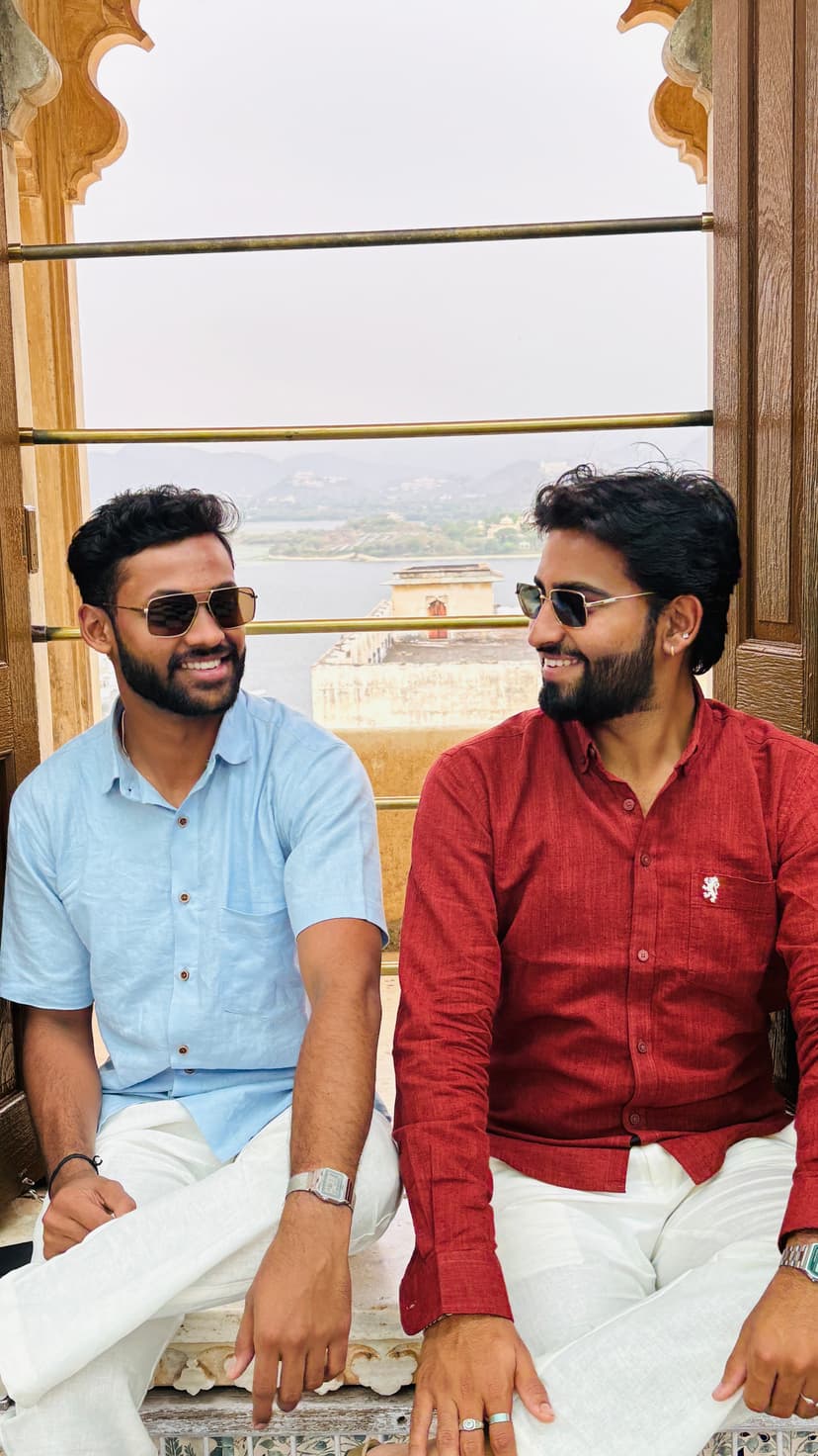 Himanshu and Gaurav - Founders of RUKHADA